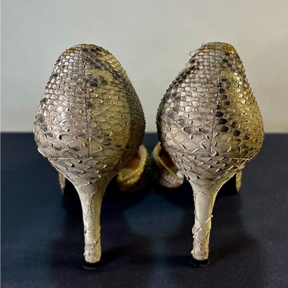 Stuart Weitzman - Reptile Leather - heels - Picture 6 of 7